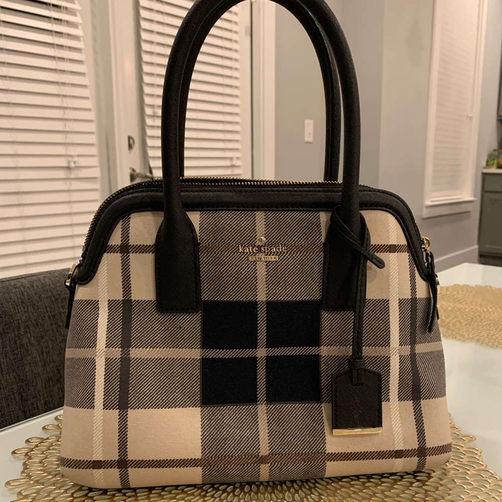 Kate Spade Plaid Handbag